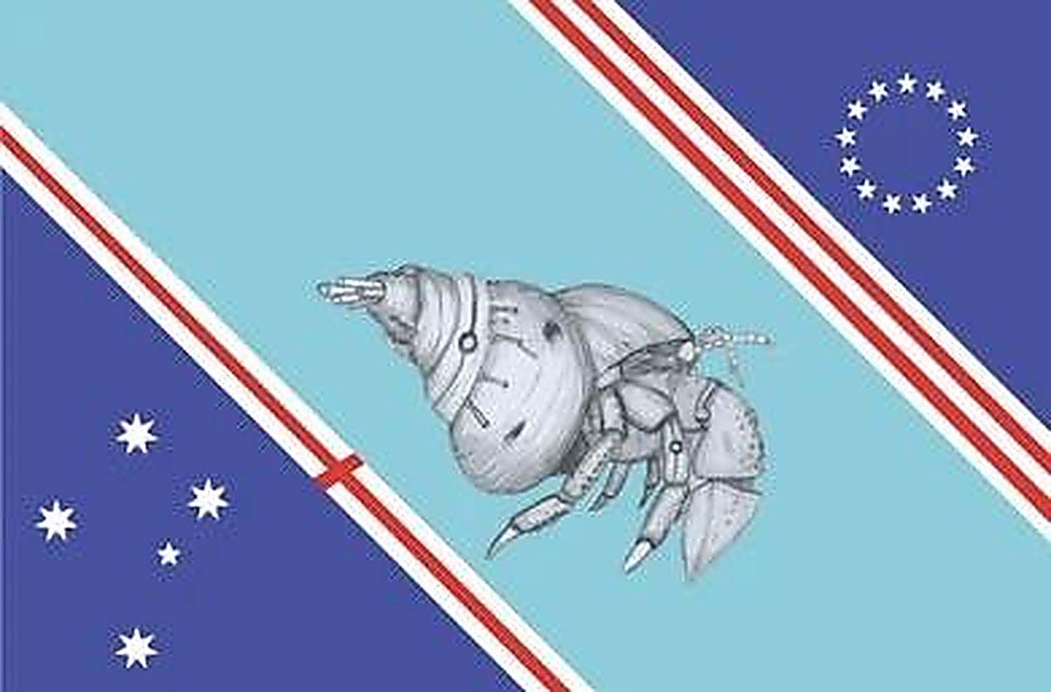 Baker Island Unofficial Flag