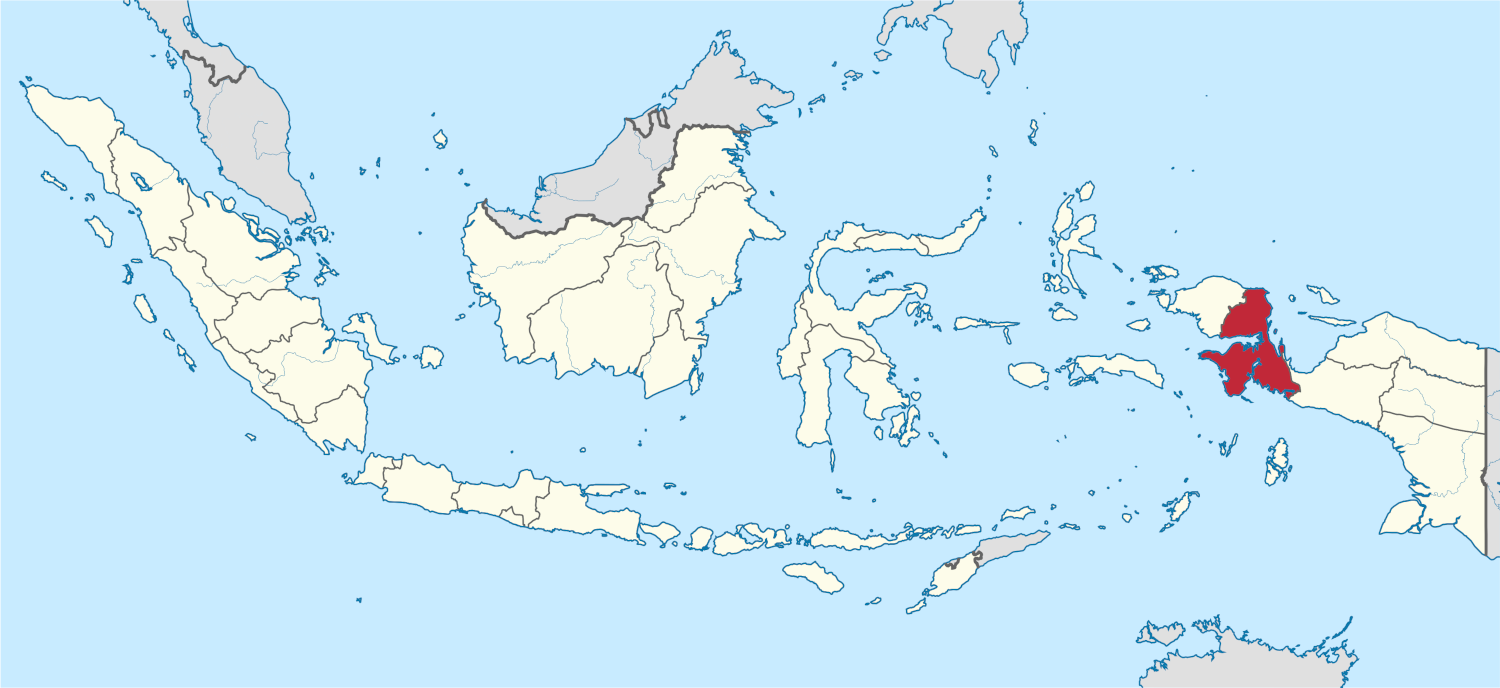 West Papua Map