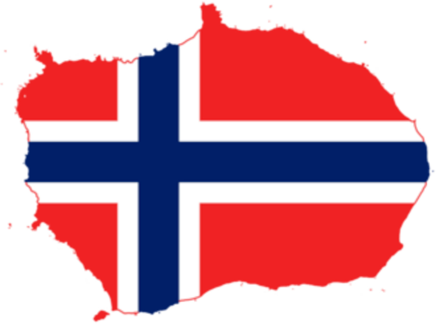 Bouvet Island Flag Map