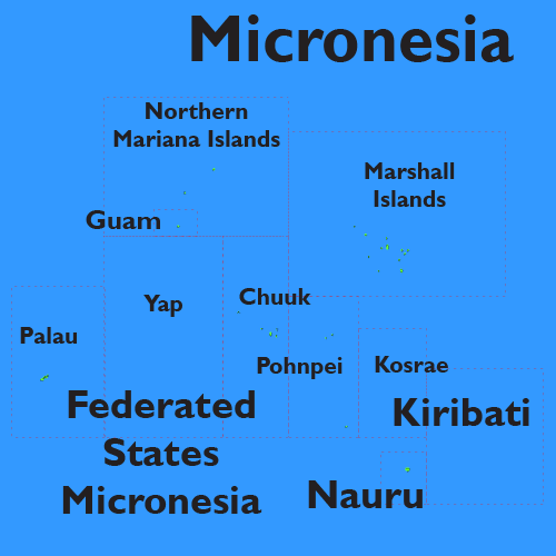 Melanesia Map