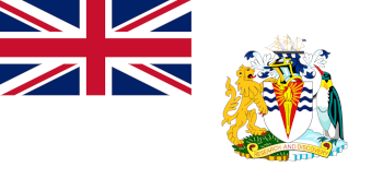 British Antarctic Territory Flag