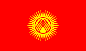Kyrgyzstan Flag