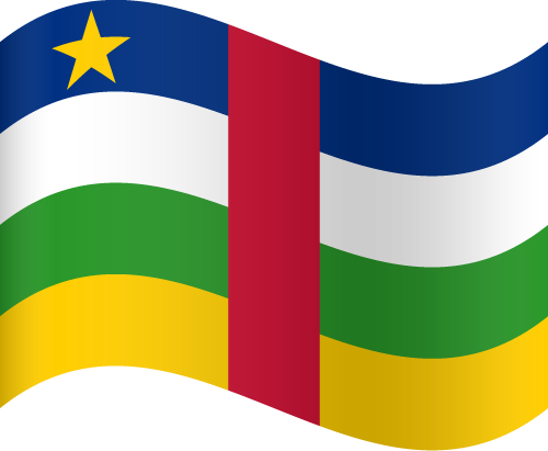 Central African Republic Flag