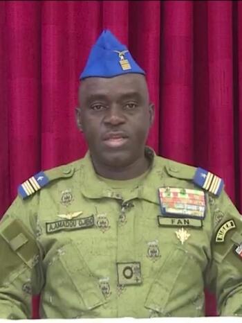 Spokesperson Colonel Major Amadou Abdramane