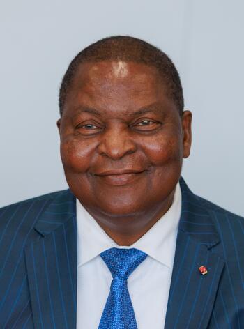 President Faustin-Archange Touadéra