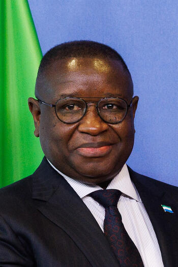 President Julius Maada Bio