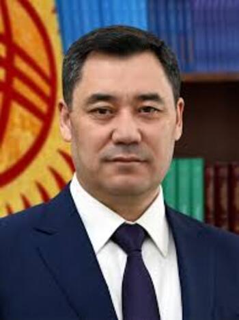 President Sadyr Japarov