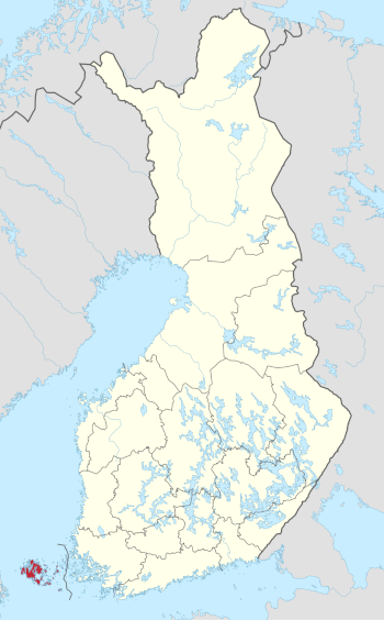  Åland Islands Location