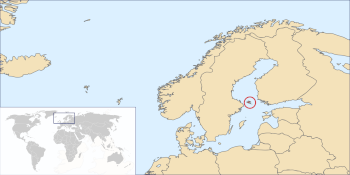  Åland Islands Location