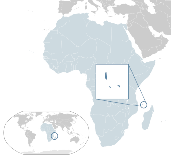 Comoros Location