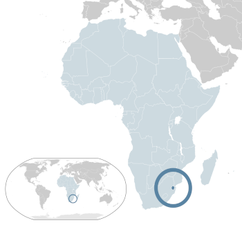Eswatini Location