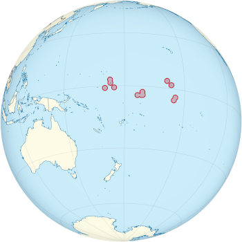 Kiribati Location