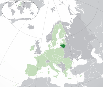 Lithuania Location