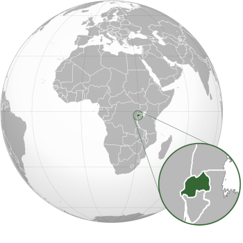 Rwanda Location