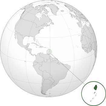 Saint Vincent and the Grenadines Location