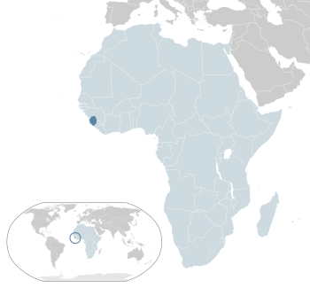 Sierra Leone Location