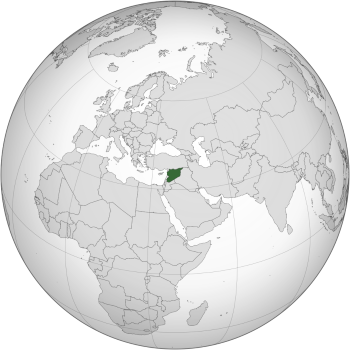 Syria Location