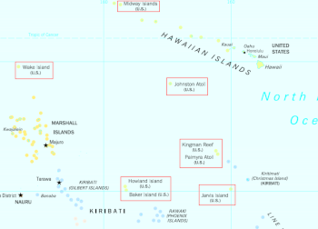 United States Minor Outlying Islands Location
