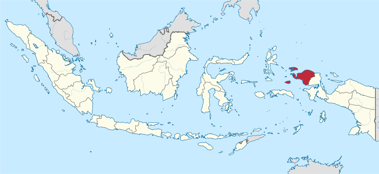Southwest Papua Map