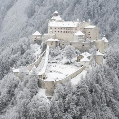 Medieval Fortress In Austria